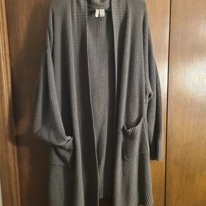 Gray Cardigan